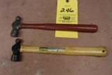 Champion and Stanley Ball Peen Hammers