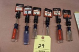 6 New Craftsman Screwdrivers