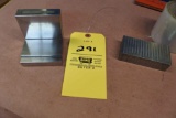 Magnetic transfer block and machinist angle block