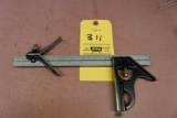 Starrett Square with Center Finder