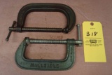 Craftsman and Adjustable C Clamps
