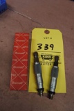 2 Starrett 445 RL depth gages