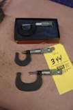 Brown & Sharpe and Union micrometers