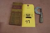 Lufkin and Starrett Micrometers