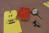 Starrett 196 Dial indicator and clamp