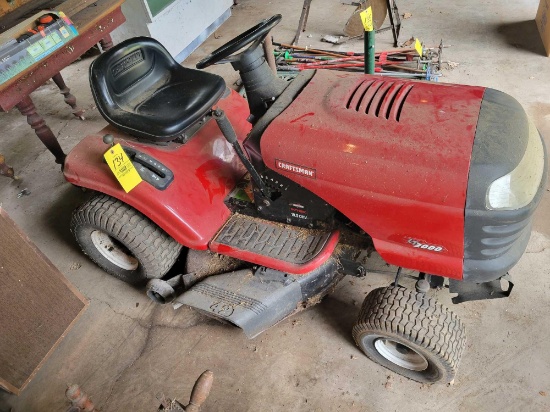 Craftsman LT2000 42 inch cut 19.5hp riding mower | Online Auctions ...