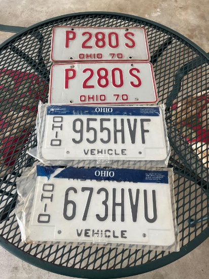 1970 Plates, Historic Plates