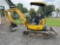 Komatsu Galeo PC27 Mini Excavator, Runs