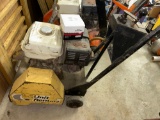 Concrete wet saw with Honda engine, Runs