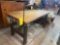 Wood Top Work Bench
