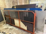 Gate Rack with Scrap Metal