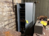 Metal Cabinet and Contents