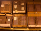 (6) Pallets of Cardboard Boxes