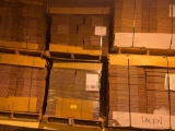 (6) Pallets of Cardboard Boxes