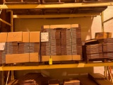 Pallets of cardboard boxes