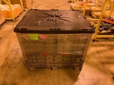 9 Collapsable Crates With Lids