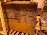 5 Pallets of Unused Cardboard boxes