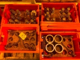 (2) Sets of Latino Dies and Parts - (2) Empty Containers