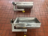 (2) Stainless Steel Cradles