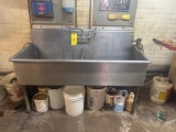 Stainless Steel Two Compartment Sink