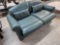 Green loveseat