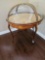 French Rennessance globe style cabinet with chessboard set
