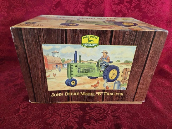 Franklin Mint John Deere Model B Tractor