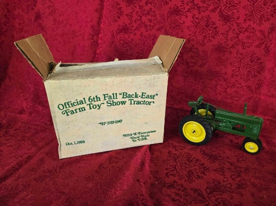 John Deere H 6th Annual Fall Back East Farm Toy Show Tractor