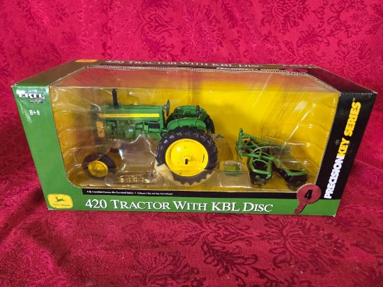 John Deere 420 With KBL Disc Precision Key Series No.4 1/16