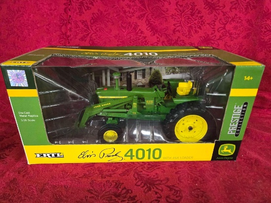 John Deere 4010 Elvis Presley Edition with 46A Loader Prestige Collection 1/16