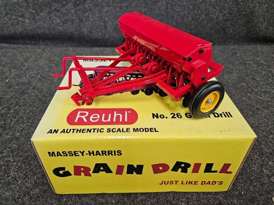 Massey Harris Grain Drill by Reuhl 1/16