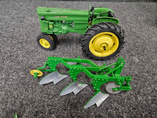 John Deere 40 Tractor and 3bt Plow by Nolt