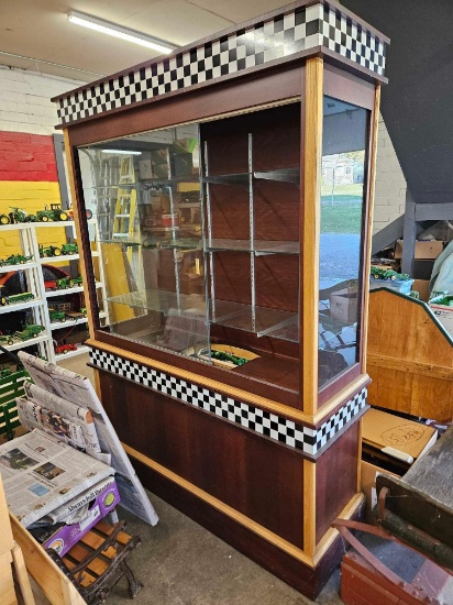 2 pc display cabinet