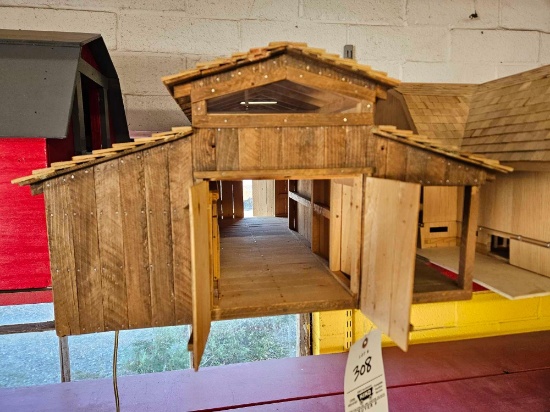 Custom horse barn