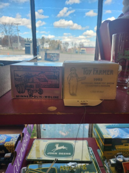 Ertl 1/43 1994 Toy Farmer MM G750 and 1995 AC 220 Bid X2