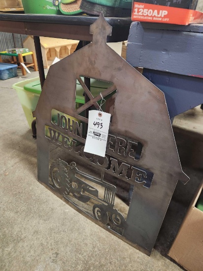 John Deere Welcome Sign