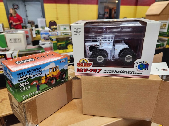 Toy Farmer 1/64 4wd Tractors Bid X2