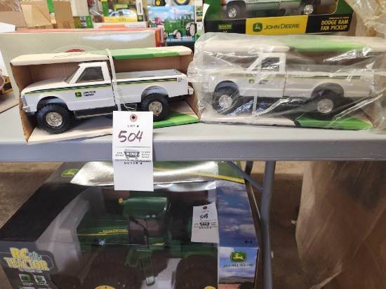 Ertl John Deere Dealer Pickups Bid X2