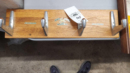John Deere Coat Rack