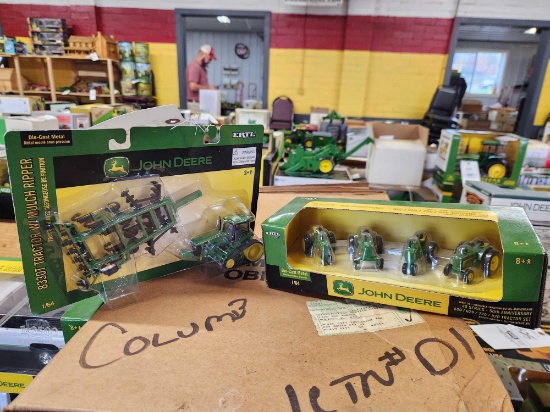 Ertl 1/64 John Deere sets Bid X2