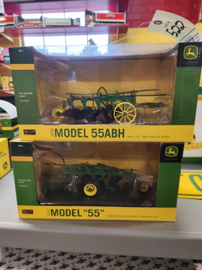 Specast 1/16 John Deere Model 55 and 55ABH plows Bid X2