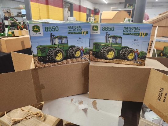 Ertl 1/32 John Deere 8650 National Farm Toy Show 2016 Bid X2