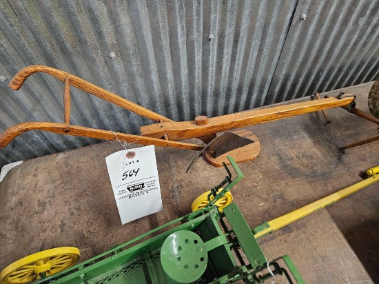 Horse drawn plow model