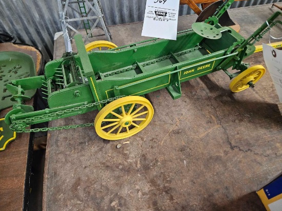 JD horse drawn manure spreader
