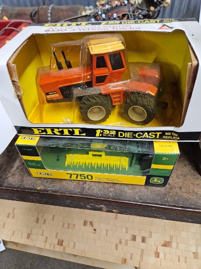 Ertl AC 8550, and JD7750 chopper, 1/32, bid x 2