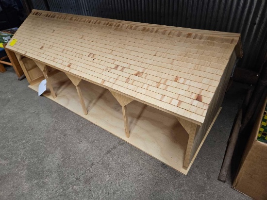 Custom machinery shed,