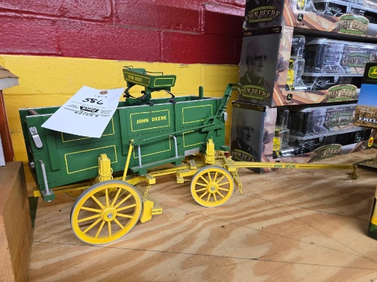 John Deere Horse Drawn Wagon Handmade