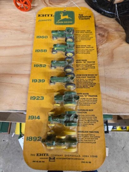John Deere Toy Historical Tractors
