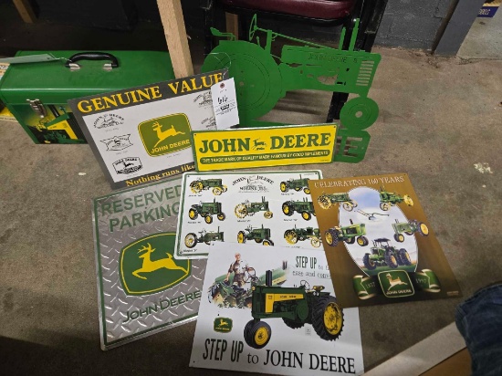 John Deere Signs bid x 7