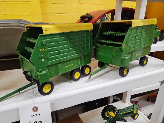 JD forage wagons, 1/16th, bid x 2